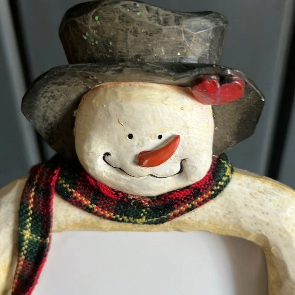 Snowman 4x6 Photo Picture Frame - Picture 4 of 7